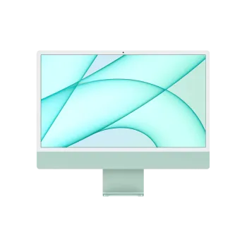 Комп'ютер преміум-класу «все в одному» (24 дюйми, чіп M1, 8-ядерний ЦП та 7-ядерний графічний процесор, 8 ГБ ОЗУ, 256 ГБ) – зелений