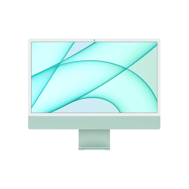 Комп'ютер преміум-класу «все в одному» (24 дюйми, чіп M1, 8-ядерний ЦП та 7-ядерний графічний процесор, 8 ГБ ОЗУ, 256 ГБ) – зелений
